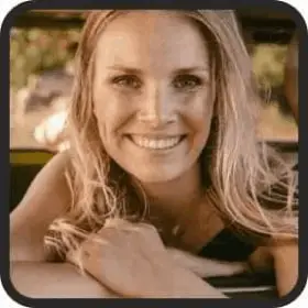 woman talking about emergency readiness after power outage