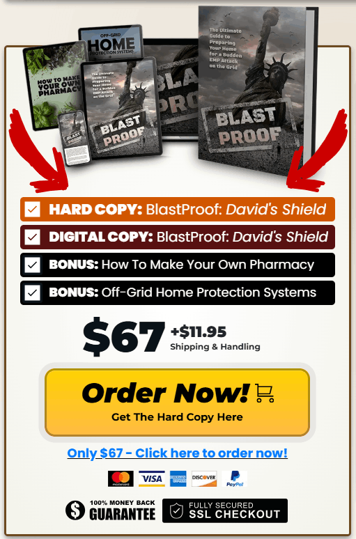 David’s Shield Blast Proof survival guide for blackout preparedness